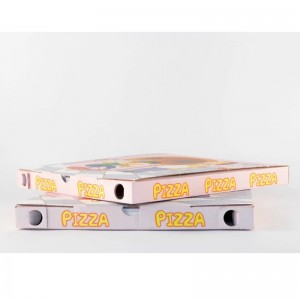 caixa de embalagem de pizza caixa de papel ondulado
