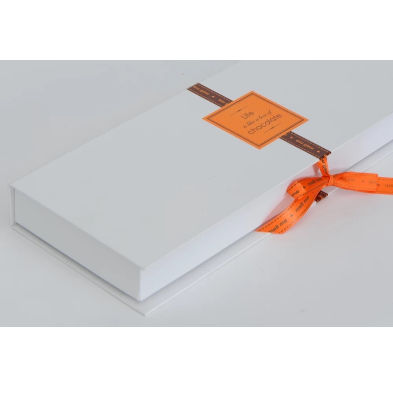 caixa de embalagem de presente de papelão de luxo com impressão personalizada e tamanho