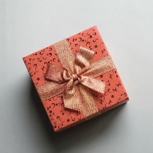 caixa de embalagem de presente de jóias de papel de luxo inteligente